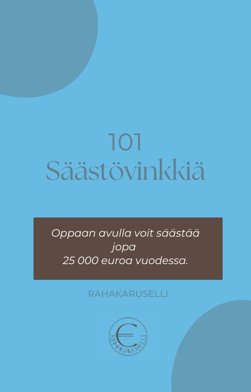 101 säästövinkkiä