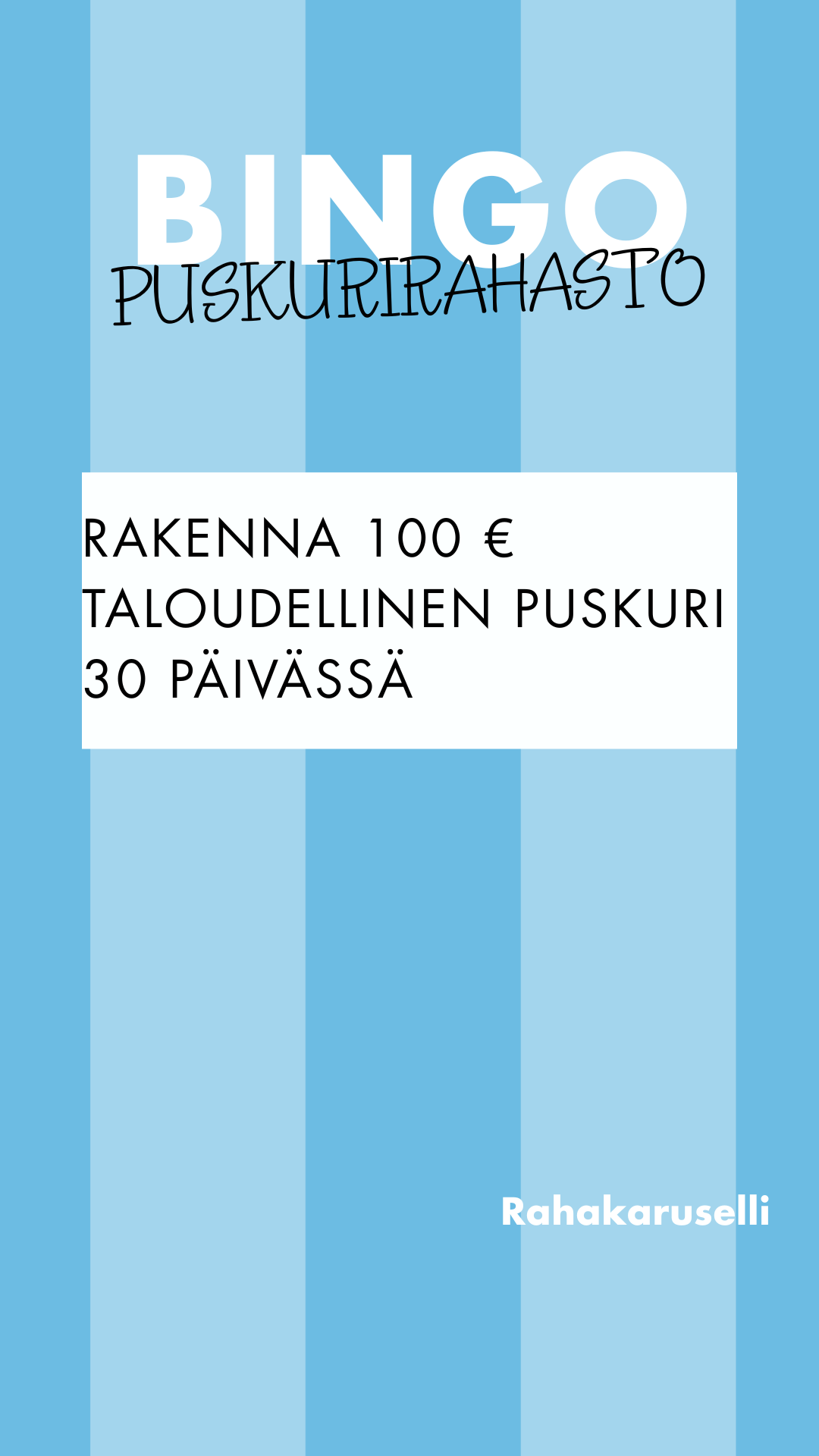 Hauska tapa säästää arjessa.